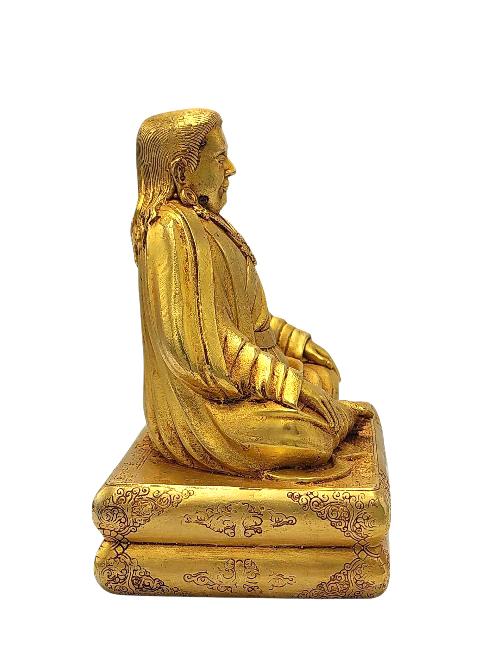 [marpa Lotsawa], Buddhist Miniature Statue, [full Gold Plated]
