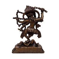 [kurukulla], Buddhist Miniature Statue, [chocolate Oxidized]