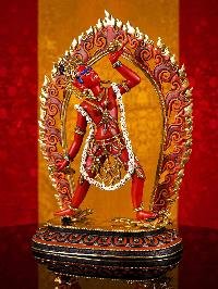 [vajrayogini], Buddhist Handmade Statue, [thangka Color Finishing], [stone Setting]