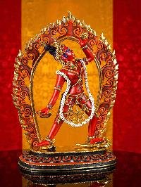[vajrayogini], Buddhist Handmade Statue, [thangka Color Finishing], [stone Setting]