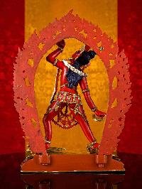 [vajrayogini], Buddhist Handmade Statue, [thangka Color Finishing], [stone Setting]