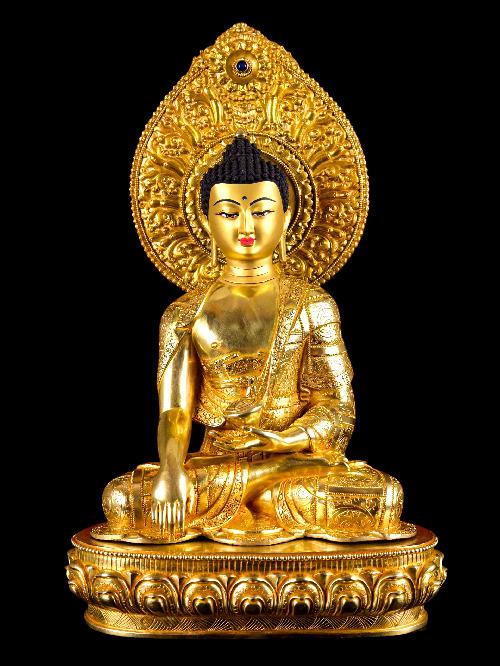 Shakyamuni Buddha With Parwa