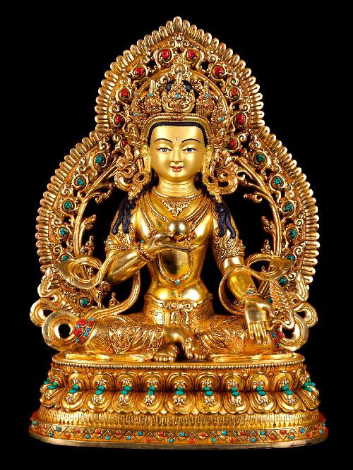 This 36cm tall Kshitigarbha Bodhisattva (Product Code: HMS36868) weighs 5.1kg and is available at an offer price of US$3360.