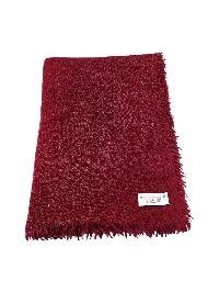 Authentic Lab-tested Pashmina Shawl In Two-ply Wool – Elegant Color [red]