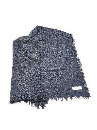 Authentic Lab-tested Pashmina Shawl In Two-ply Wool – Elegant Color [gray]