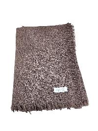 Authentic Lab-tested Pashmina Shawl In Two-ply Wool – Elegant Color [brown]