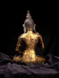 [vajrasattva], Buddhist Handmade Statue, [bronze Finishing], [antique Finishing]
