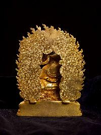 [dorje Drolo], Buddhist Miniature Statue, [full Gold Plated]