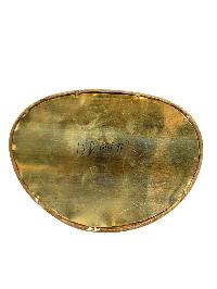 [vajradhara], Buddhist Handmade Statue, [full Gold Plated], [stone Setting], [face Painted]