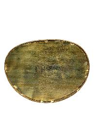 [chenrezig], Buddhist Handmade Statue, [full Gold Plated], [stone Setting], [face Painted]