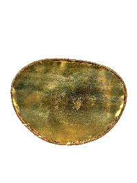 [vajrasattva], Buddhist Handmade Statue, [full Gold Plated], [stone Setting], [face Painted]