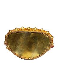 [vajrasattva], Buddhist Handmade Statue, [full Gold Plated], [stone Setting], [face Painted]