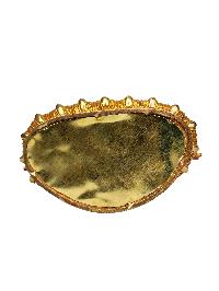 [white Tara], Buddhist Handmade Statue, [full Gold Plated], [stone Setting], [face Painted]