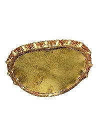 [shakyamuni Buddha], Buddhist Handmade Statue, [full Gold Plated], [stone Setting], [face Painted]