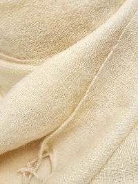 [real] Yak Wool Blanket, Nepali Hand Loom Blanket, [cream White]