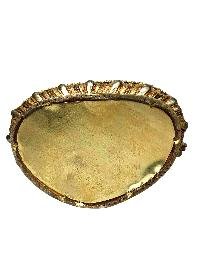 [aparimita], Buddhist Handmade Statue, [full Fire Gold Plated], [stone Setting], [face Painted]