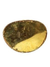 [white Tara] On Double Base, Buddhist Handmade Statue, [full Fire Gold Plated], [face Painted]