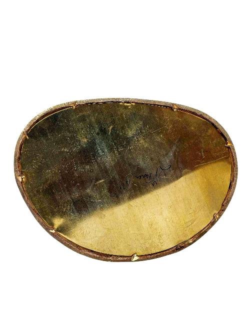 [premium Quality], [21 Tara] On Double Lotus Base Set, [full Gold Plated], [stone Setting], [face Painted]