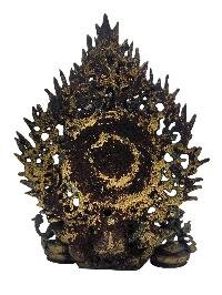 [shakyamuni Buddha] With [green Tara] And [chenrezig], Buddhist Handmade Statue, [antique Finishing]