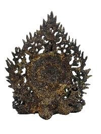 [padmapani Lokeshvara], With [chenrezig] And [manjushri], Buddhist Handmade Statue, [antique Finishing]