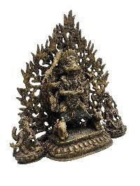[yamantaka] With [ganesh], [lakshmi], Buddhist Handmade Statue, [antique Finishing]