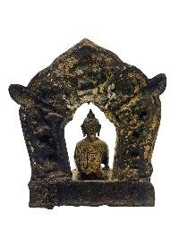 thumb1-Shakyamuni Buddha With Various God, Buddhist Handmade Statue, Antique Finishing