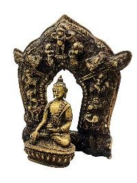 thumb2-Shakyamuni Buddha With Various God, Buddhist Handmade Statue, Antique Finishing