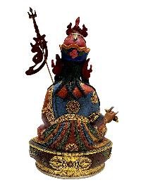 thumb4-PadmaSambhava, Handmade Statue, Thangka Color Finishing