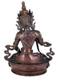 thumb3-Vajrasattva Statue Handmade, Chocolate Oxidized