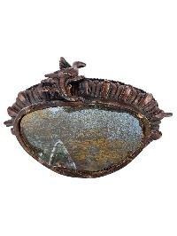 thumb4-Saraswati Statue Handmade, Chocolate Oxidized Finish