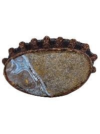 thumb4-Shakyamuni Buddha Statue Handmade, Double-Tone Chocolate Oxidized