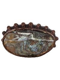 thumb4-Amitabha Buddha Statue Handmade, Double-Tone Chocolate Oxidized