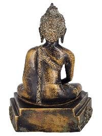 thumb3-Amitabha Buddha Statue Handmade, Antique Finish