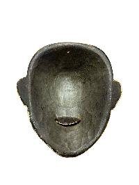 thumb2-Decorative Joker Wooden Wall Mask, Tibetan Design, Poplar Wood, Classic Color Finish