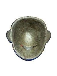 thumb1-Handmade Joker Character Mask, Tibetan Style Decor, Poplar Wood, Traditional Colors