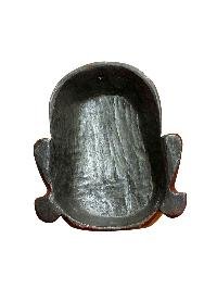 thumb3-Handcrafted Laughing Buddha Wooden Mask, Tibetan Style Wall Decor, Poplar Wood, Traditional Colors