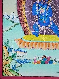 thumb4-Yamantaka Thangka, Buddhist Traditional Painting, Hand Painted, Real Gold, Best Value