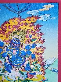 thumb2-Mahakala Six Arms Thangka, Buddhist Traditional Painting, Hand Painted, Real Gold, Best Value