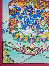 thumb4-Mahakala Six Arms Thangka, Buddhist Traditional Painting, Hand Painted, Real Gold, Best Value