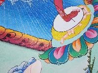 thumb6-Vajrayogini Thangka, Buddhist Traditional Painting, Hand Painted, Real Gold, Best Value