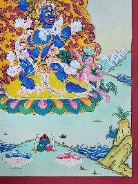 thumb3-Vajrapani Thangka, Buddhist Traditional Painting, Hand Painted, Real Gold, Best Value