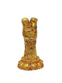 [ganesh], Buddhist Miniature Statue, [full Gold Plated Finish]