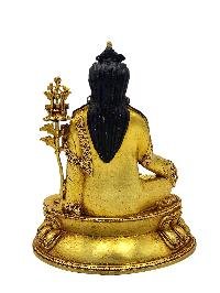 [jigmey Lingpa], Buddhist Miniature Statue, [full Gold Plated Finish], [hand Painted Face]