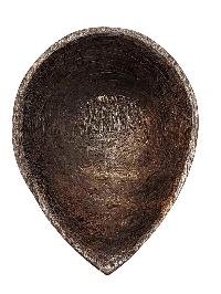Handmade Wooden Mask, [tribal Mask], Tibetan Style With [traditional Color], [poplar Wood]