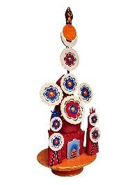 [hq], Handmade Tibetan [torma Offering], Hand Painted Buddhist Ritual Item, [custom Order]