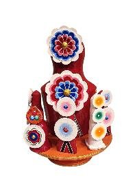 [hq], Handmade Tibetan [torma Offering], Hand Painted Buddhist Ritual Item, [custom Order]