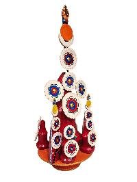 [hq], Handmade Tibetan [vajrayogini Torma], Hand Painted Offering, [custom Order]