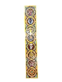 [ashtamangala Carved], Handmade Wall Hanging, [painted]