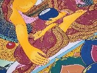 thumb1-Shakyamuni Buddha Historical Buddha Tibetan Thangka Painting With Spiritual Detailing