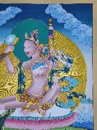 thumb1-Naropa Authentic Tibetan Buddhist Thangka Painting With Sacred Artistic Detailing